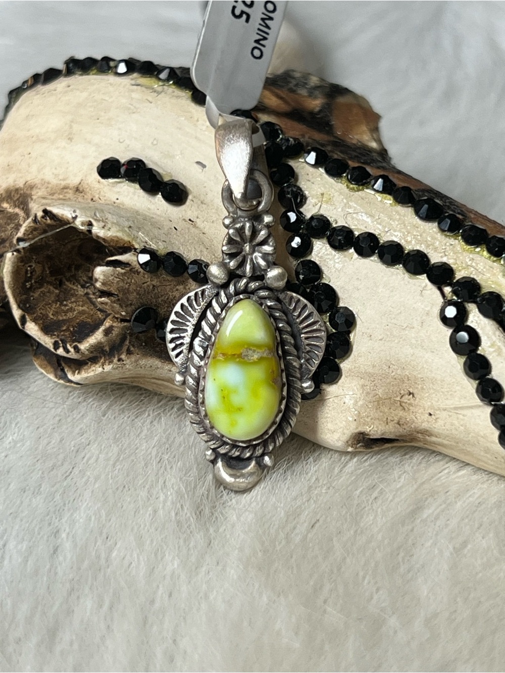 Sterling Silver palomino pendant